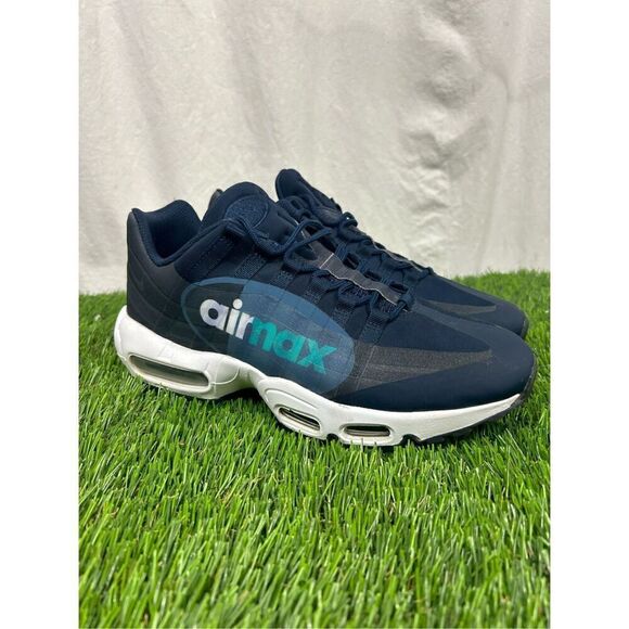 Nike Air Max 95 NS GPX Big Logo Obsidian Blue Size 8.5 Sneakers Shoes AJ7183-400 - Picture 1 of 7